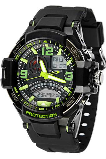 Waterproof Digital LED Multi-function Military Sports Watch Green Jam Tangan  
