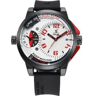 Weide Universe Series Dual Time Zone 30M Water Resistance - UV1501 - White  