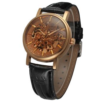 Winner Men Mechanical Automatic Dress Watch with Gift Box WRG8028M3G1 (Brown) (Intl)  