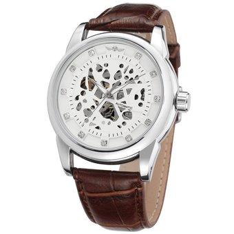 Winner Men's Automatic Skeleton Wrist Watch WRG8097M3S1 (Intl)  