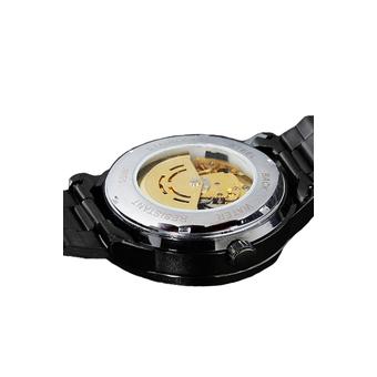 Winner Stainless Steel Automatic Mechanical Hollow Watch (Intl)  