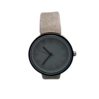 Women's Faux Leather Soft strap Watch (gray) (Intl)  