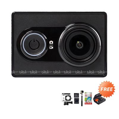 Xiaomi Yi International Vesion Combo Extreme Action Cam - Black Edition