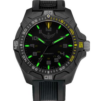 YELANG V2.1 mens tritium gas green luminous waterproof sports military diving watch - Intl  