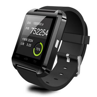 Yason Waterproof Bluetooth Wrist Smart Watch Phone Mate Handsfree Call For Smartphone Outdoor Sports Pedometer Stopwatch (Black) (Intl)  