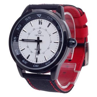 ZUNCLE Fashion Men's Quartz Watch w/ Simple Calendar -1 x LR626 (Red)  