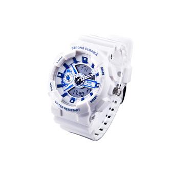ZUNCLE SKMEI Male Waterproof LED Light Fashion Watch (White)  