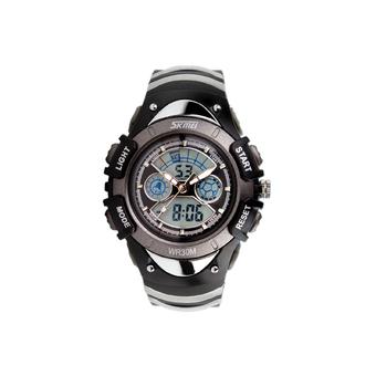 ZUNCLE SKMEI Quartz Digital Sports LED Waterproof Wristwatches (Grey)  