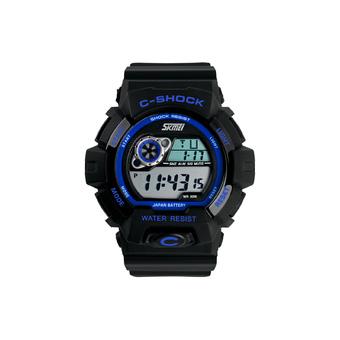 ZUNCLE SKMEI Women/Men Waterproof LED Outdoor sports Watch (Blue)  