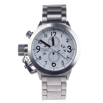ZUNCLE Stylish Men's Quartz Analog Wrist Watch w/ Simple Calendar 1 x LR626 (Silver)  