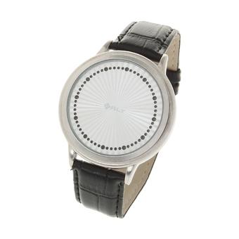 ZUNCLE Stylish Touch Screen Digital Wrist Watch - Silver + White (2 x CR2016)  