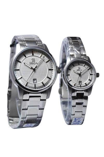 Zeca 311 Silver - Jam Tangan Couple - Silver - Stainless Steel