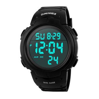 louiwill SKMEI Mens Digital LCD Screen Outdoor Wrist Watches (Intl)  
