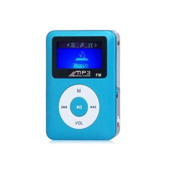1.2?? LCD TF Card MP3 Player with FM eBook Light Blue  