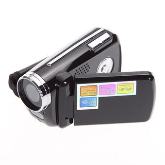 1.8inch TFT LCD HD DV Camcorder Digital Video Camera Recorder 4x Zoom (Black) (Intl)  