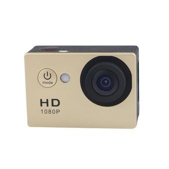 1080P 2.0 Screen Waterproof Action Camera for Sport (Gold) (Intl)  