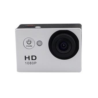 1080P 2.0 Screen Waterproof Action Camera for Sport (Silver) (Intl)  