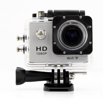 1080P HD 30M Remote Wifi Sports DV Waterproof Action Camera Cam DVR Camcorder (Silver) (Intl)  