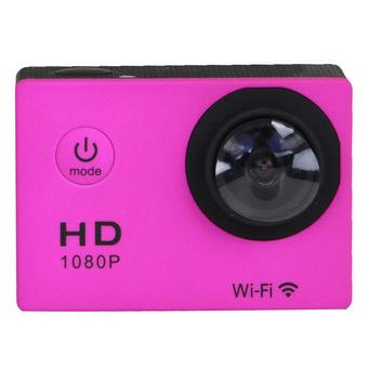1080P WIFI 1.5” Screen Waterproof Action Camera for Sport (Pink) (Intl)  