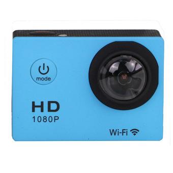 1080P WIFI 1.5” Screen Waterproof Action Camera for Sport Blue (Intl)  