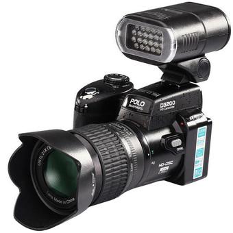 16MP HD Professional Digital SLR Camera (Black)  