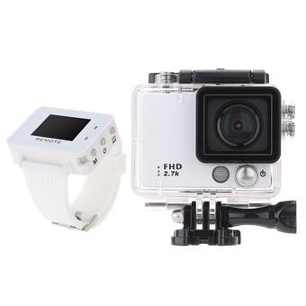 2.7K 30FPS 1080P 45FPS Full HD DV 16MP 2.0 TFT Screen Wifi Waterproof 50M Shockproof 170° Wide Angle 8X Digital Zoom Outdoor Action Sports Camera Camcorder (Intl)  
