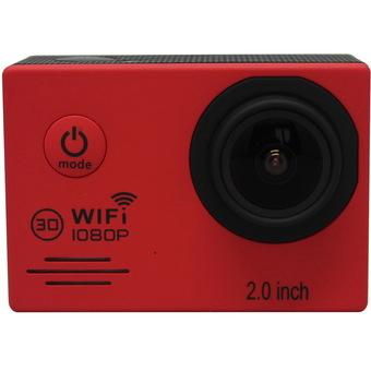 2 Inches sScreen HD Waterproof Sports Action Camera WIFI Wireless Connection Red (Intl)  