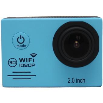 2 Inches sScreen HD Waterproof Sports Action Camera WIFI Wireless Connection Blue (Intl)  