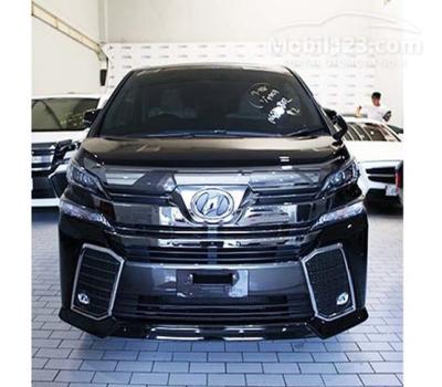 2015 Toyota Vellfire ZG Audioless Black 2015