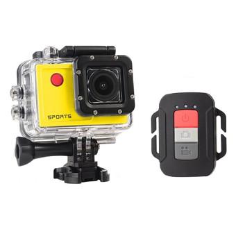 30M 2.0" Camcorder 1080P HD 5.0 MP Wearable DV Action Sports Mini Camera (Yellow) (Intl)  
