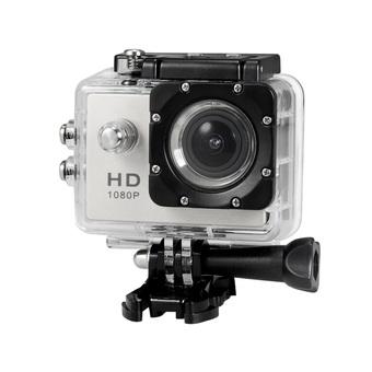 30M Waterproof 1.5" 170° Wide Angle Lens HD 1080P Sports Video Camera (White)  