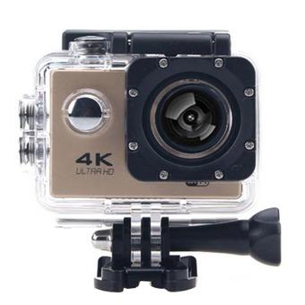 4K High Definition Support ?F60 waterproof?Sports?Action?Camera(Gold) (Intl)  