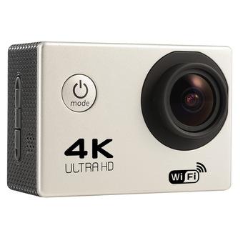 4K UltraHD WIFI Waterproof Action Camera Silver (Intl)  