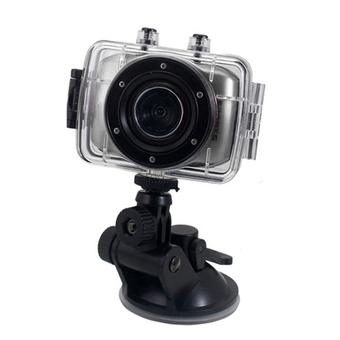 720P HD Sport Action Camera Waterproof High Definition Camcorder - White  