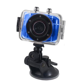 720P HD Sport Action Camera Waterproof High Definition Camcorder - Blue  