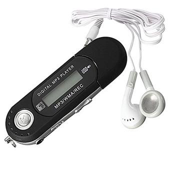 8GB USB 2.0 Flash Drive LCD Mini MP3 Music Player w/ FM Radio Voice Recorder (Intl)  