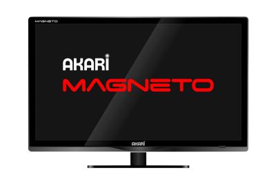 AKARI 24" HD LED TV (USB & HDMI) - LE-24P57 - Hitam