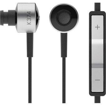 AKG K374 High performance Stereo In-Ear 3.5mm Aluminium Music Headphone (Silver)  