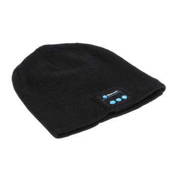 Acediscoball Warm Beanie Hat Wireless Bluetooth Smart Cap with Stereo Headphone Headset Speaker Mic Hands-free (Black) (Intl)  