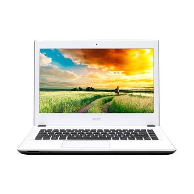 Acer Aspire E5-473G Putih Notebook [Intel Core i5-4210/4 GB/14 Inch/Win 10]