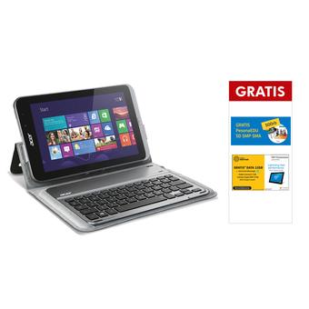 Acer Iconia W4-821 3G - Silver + Free Keyboard Dock + Free Paket Data Indosat + DVD Pesona Edu  