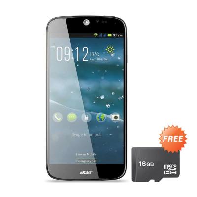 Acer Jade Liquid S55 Hitam Smartphone + Memory Card 16 GB
