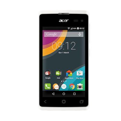Acer Liquid Z220 Duo White Smartphone [8 GB/Garansi Resmi]