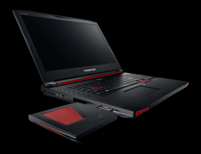 Acer Predator 17 17"/Core i7-6700HQ/3GB/1TB HDD+2X128GB SSD/NVIDIA GeForce GTX970M/Win 10 Gaming Notebook -1 Year Warranty Original text
