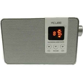 Acube Boom R5 MP3+FM+Speaker - Putih  