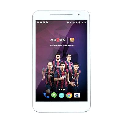 Advan Barca T1X Pro Tablet - Putih [8 GB]