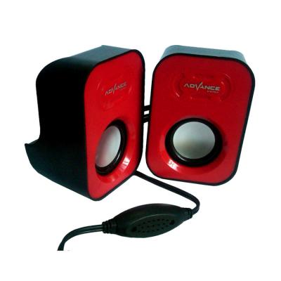 Advance Duo-026 Speaker USB - Merah