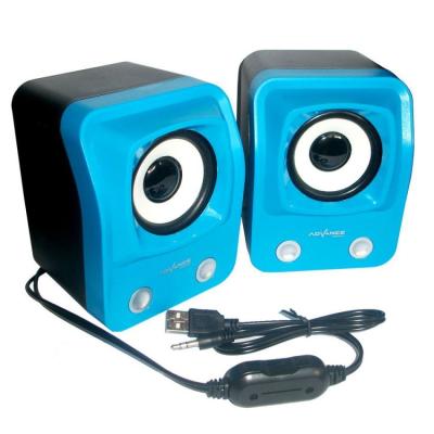 Advance Duo-060 Speaker USB - Biru