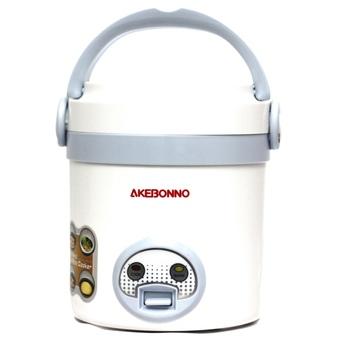 Akebonno MC-1688 Mini Rice Cooker - Putih/Biru  