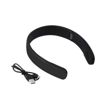 Allwin Folding Bluetooth 4.0 Stereo Wireless Headset Sport with Mic Black (Intl)  